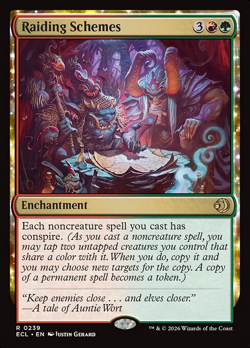 MTG Raiding Schemes ECL 239 Regular Foil