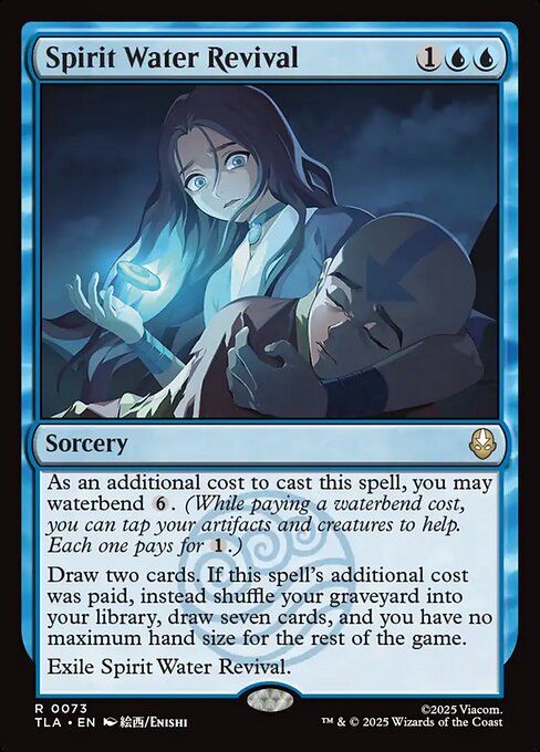 MTG Spirit Water Revival TLA 073 Regular Nonfoil