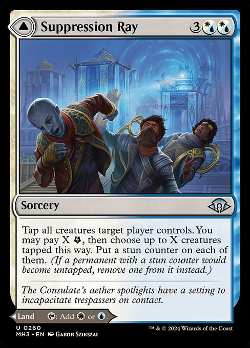 MTG Suppression Ray // Orderly Plaza MH3 260 Regular Nonfoil