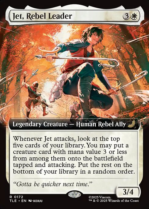 MTG Jet, Rebel Leader [TLE 172] Nonfoil