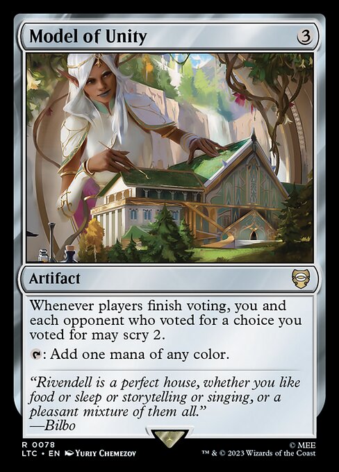 MTG Model of Unity LTC 078 Regular Nonfoil
