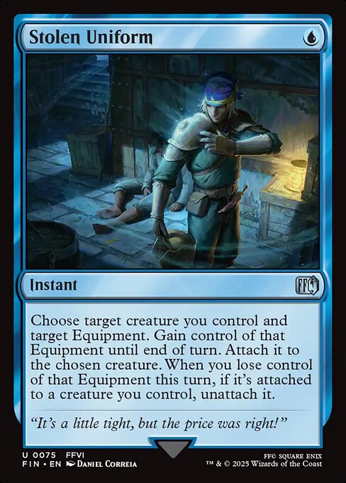 MTG Stolen Uniform FIN 075 Regular Nonfoil