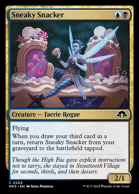 MTG Sneaky Snacker MH3 205 Regular Nonfoil