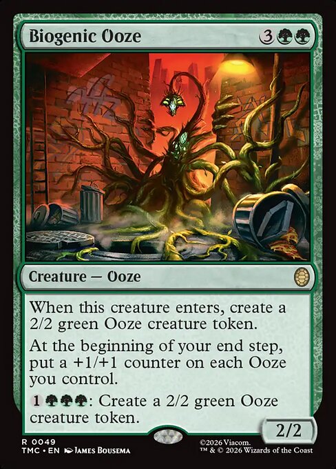 MTG Biogenic Ooze TMC 049 Regular Surge Foil