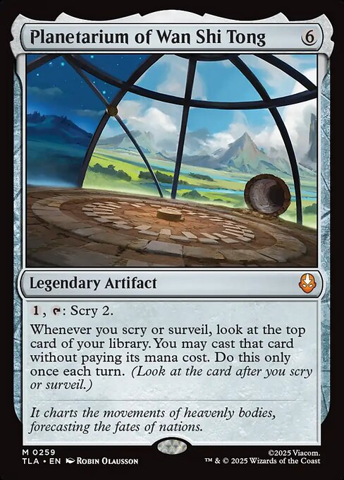 MTG Planetarium of Wan Shi Tong TLA 259 Regular Nonfoil