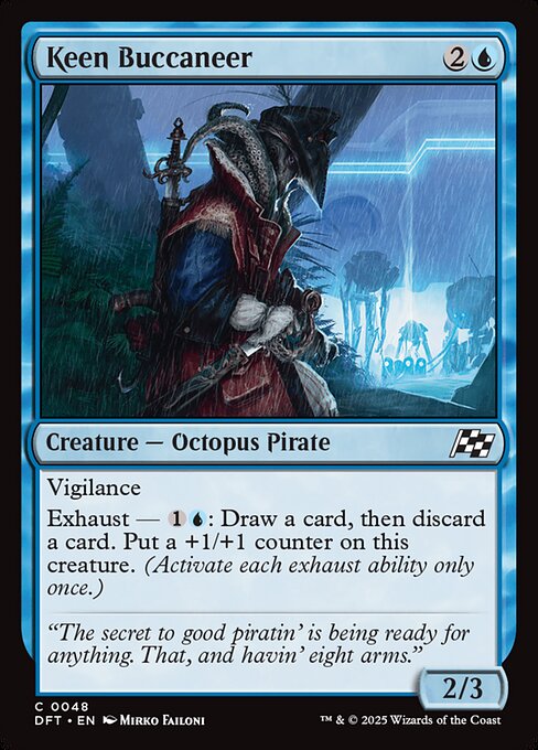 MTG Keen Buccaneer DFT 048 Regular Nonfoil