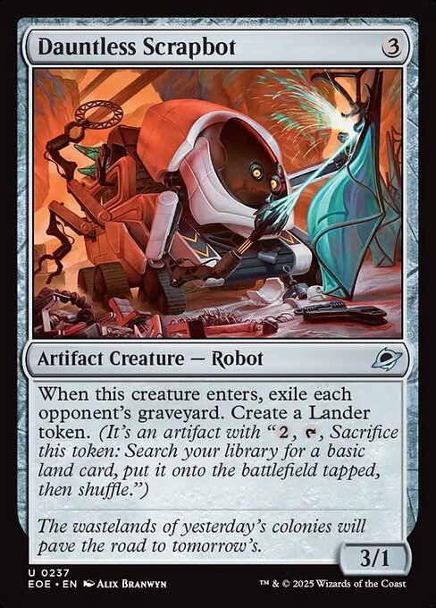 MTG Dauntless Scrapbot EOE 237 Regular Foil