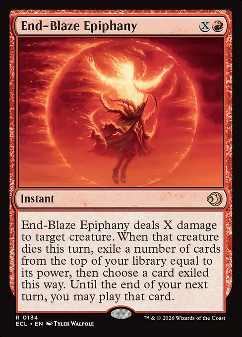 MTG End-Blaze Epiphany ECL 134 Regular Nonfoil