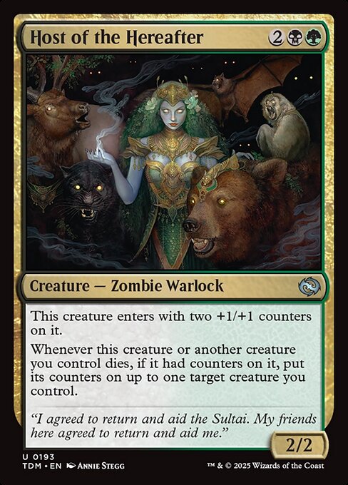 MTG Host of the Hereafter TDM 193 Regular Nonfoil