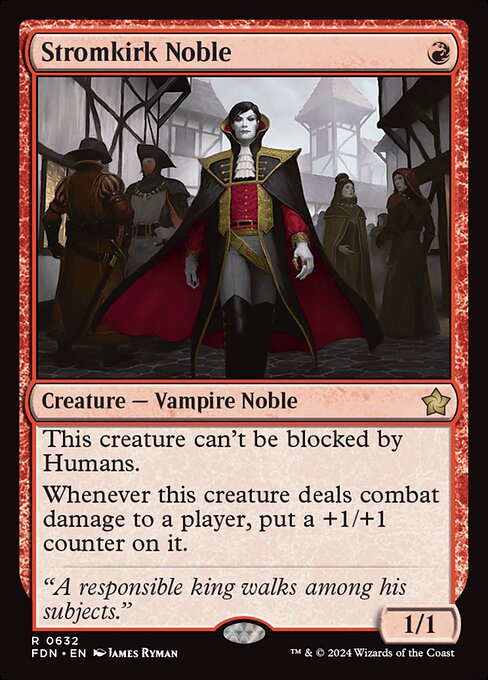 MTG Stromkirk Noble FDN 632 Starter Collection Nonfoil