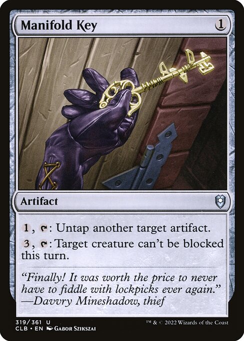 MTG Manifold Key CLB 319 Regular Foil