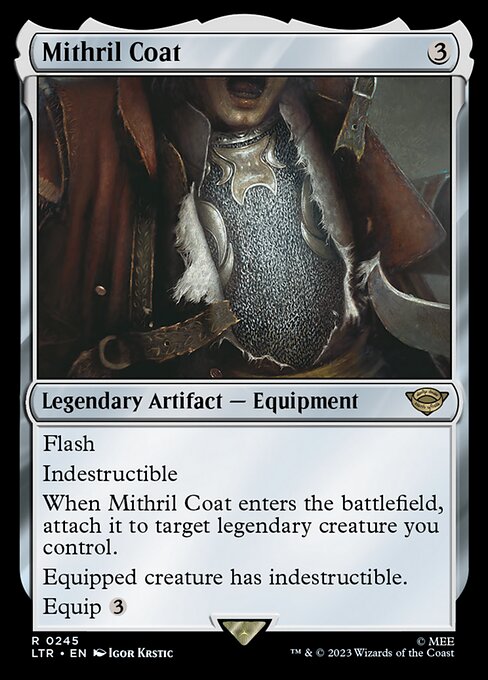 MTG Mithril Coat LTR 245 Regular Foil