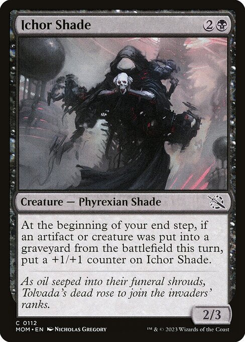 MTG Ichor Shade MOM 112 Regular Foil