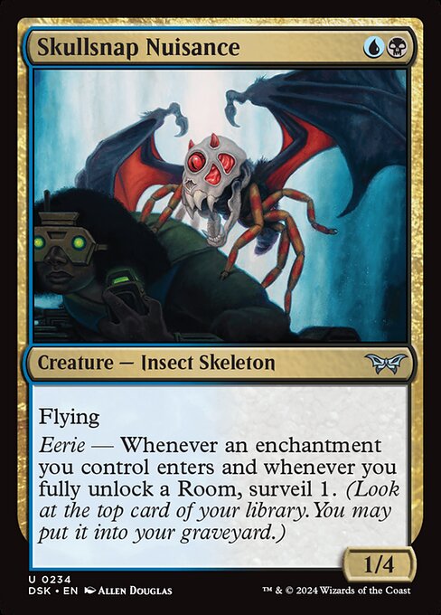 MTG Skullsnap Nuisance DSK 234 Regular Nonfoil
