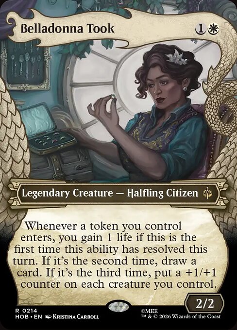 MTG Belladonna Took HOB 214 Alternate Art Nonfoil