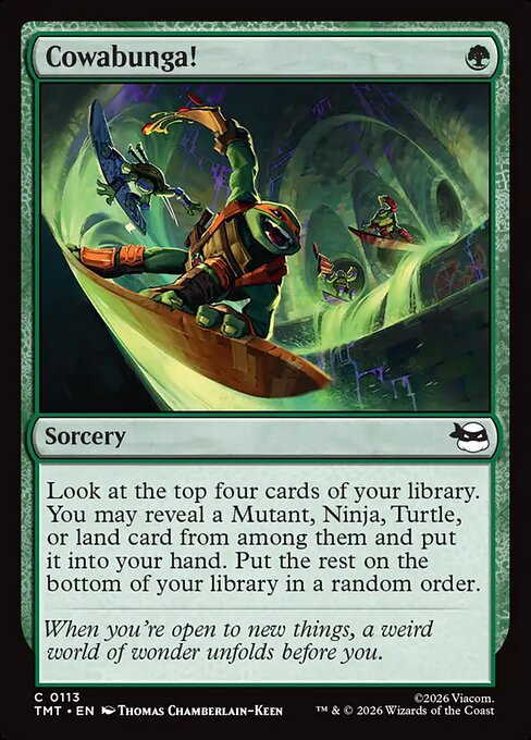 MTG Cowabunga! TMT 113 Regular Foil