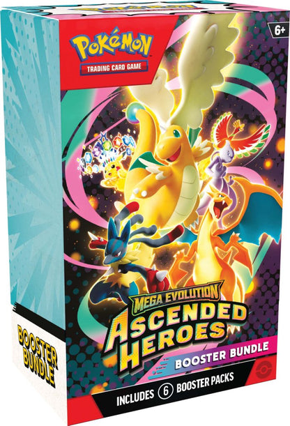 Pokemon TCG: Mega Evolution 2.5 - Ascended Heroes Booster Bundle - preorder