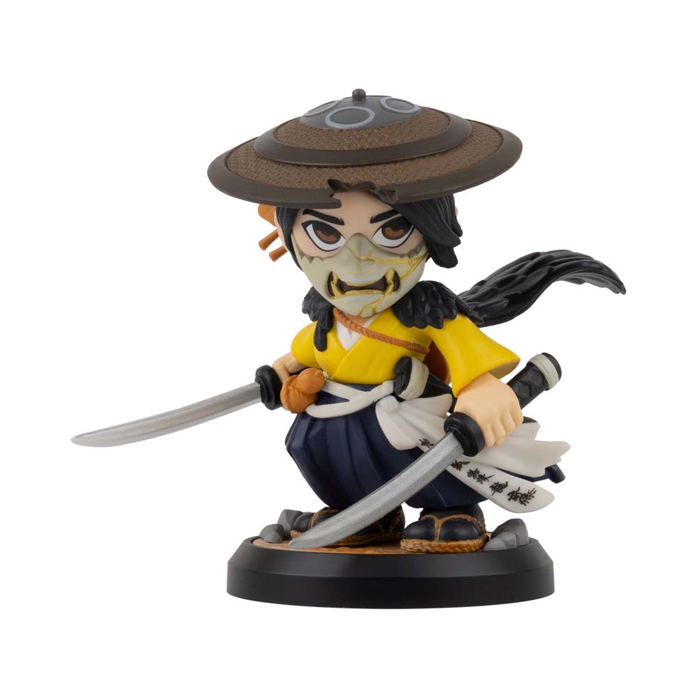 YuMe PlayStation All Stars Atsu collectible figure with display base