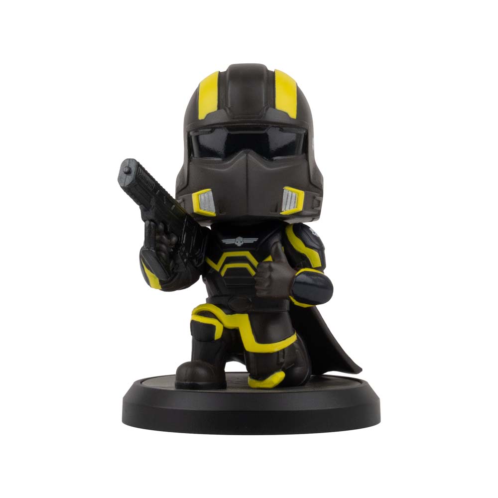 YuMe PlayStation All Stars Helldiver collectible figure with display base