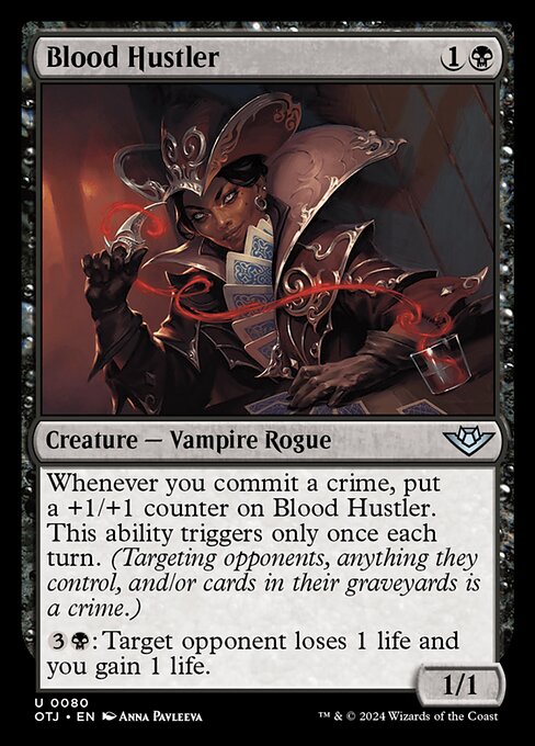 MTG Blood Hustler OTJ 080 Regular Nonfoil