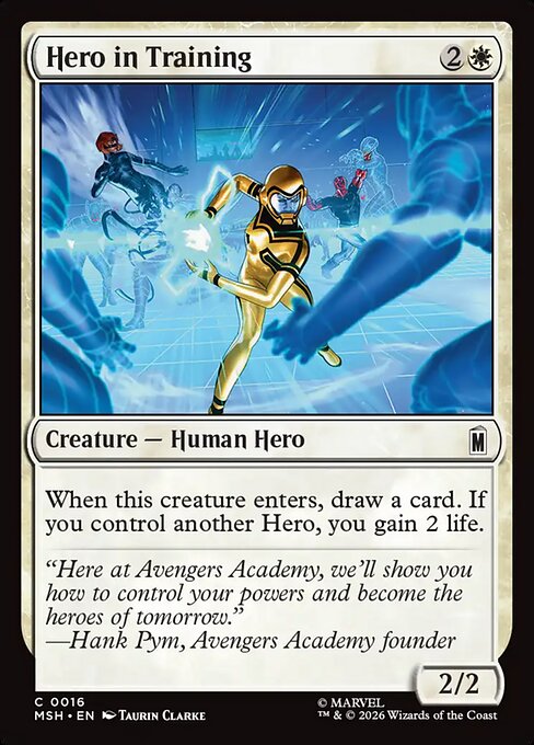 MTG Hero in Training MSH 016 Regular Foil