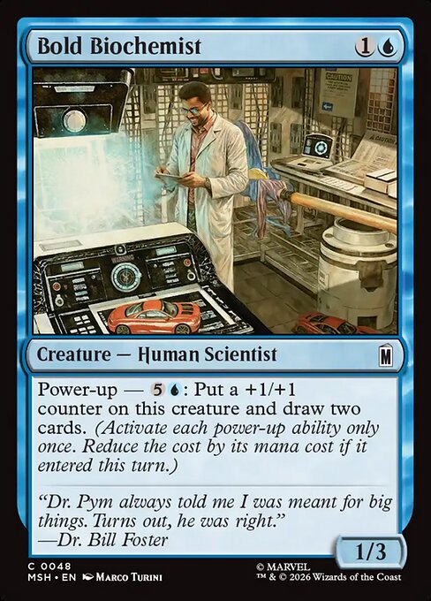 MTG Bold Biochemist MSH 048 Regular Nonfoil
