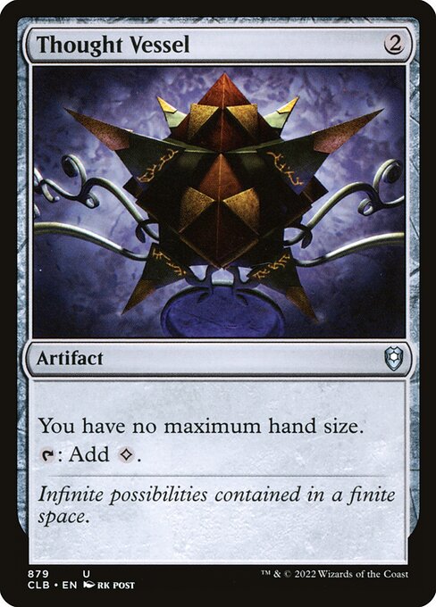 MTG Thought Vessel CLB 879 Commander Deck Nonfoil