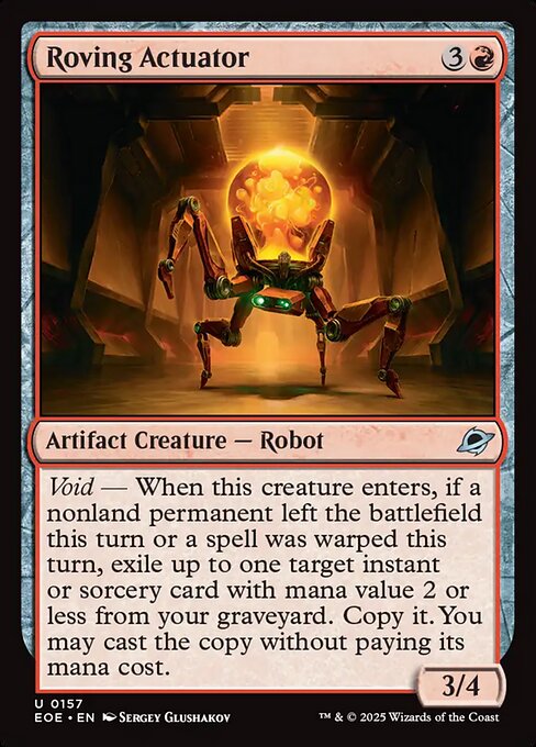 MTG Roving Actuator EOE 157 Regular Foil