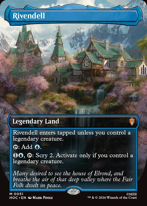 MTG Rivendell HOC 051 Regular Nonfoil