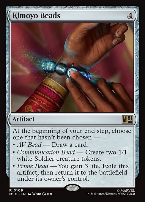 MTG Kimoyo Beads MSC 109 Regular Nonfoil