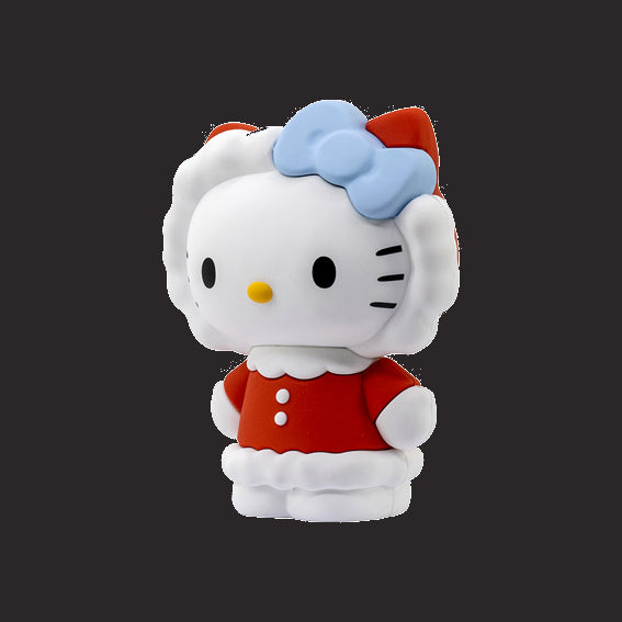 Hello Kitty seasonal outfit collectible figurine winter christmas