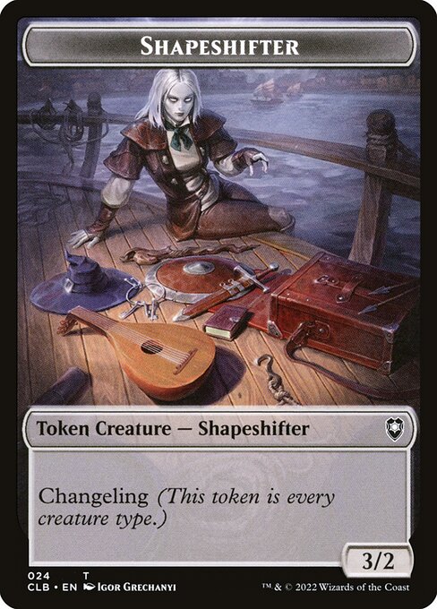MTG Shapeshifter Token CLB 024 Token Nonfoil