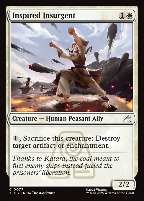 MTG Inspired Insurgent [TLE 077] Nonfoil