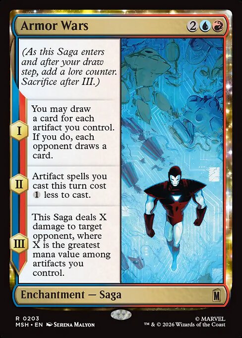 MTG Armor Wars MSH 203 Regular Nonfoil