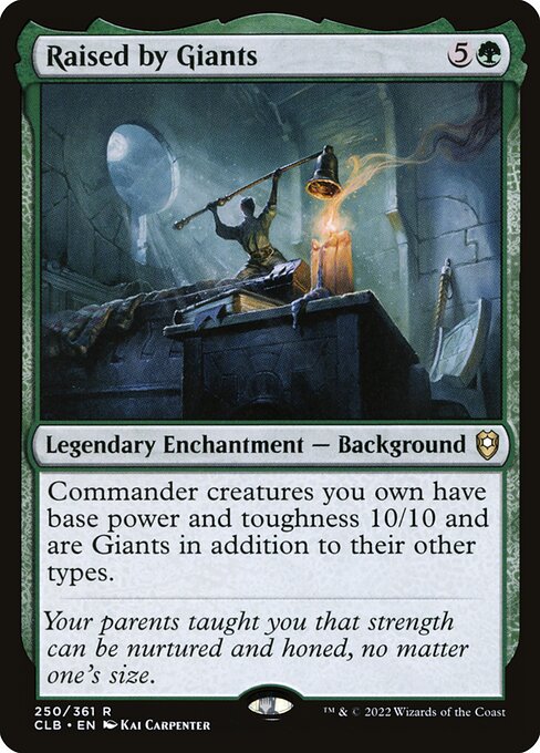 MTG Raised by Giants CLB 250 Regular Foil