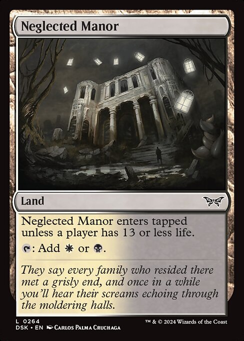 MTG Neglected Manor DSK 264 Regular Nonfoil