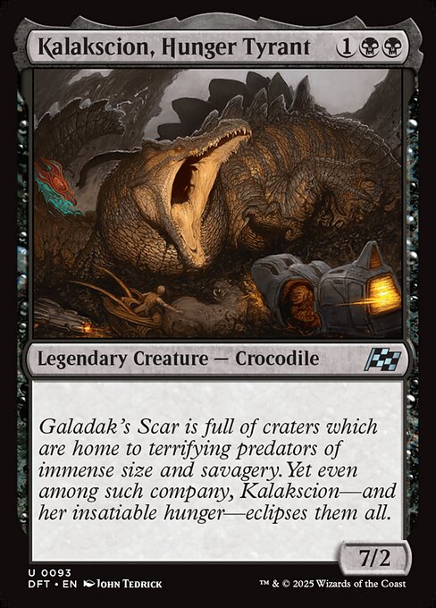 MTG Kalakscion, Hunger Tyrant DFT 093 Regular Foil