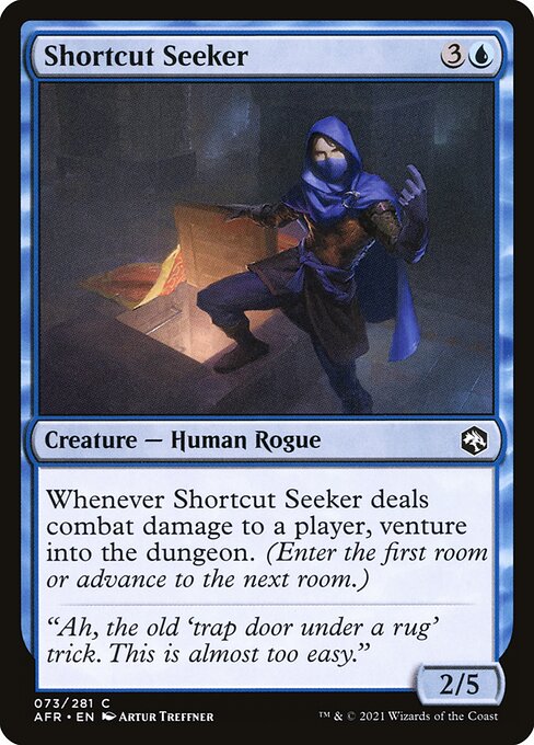 MTG Shortcut Seeker AFR 073 Regular Foil