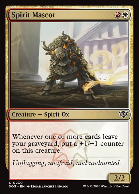MTG Spirit Mascot SOS 230 Regular Foil