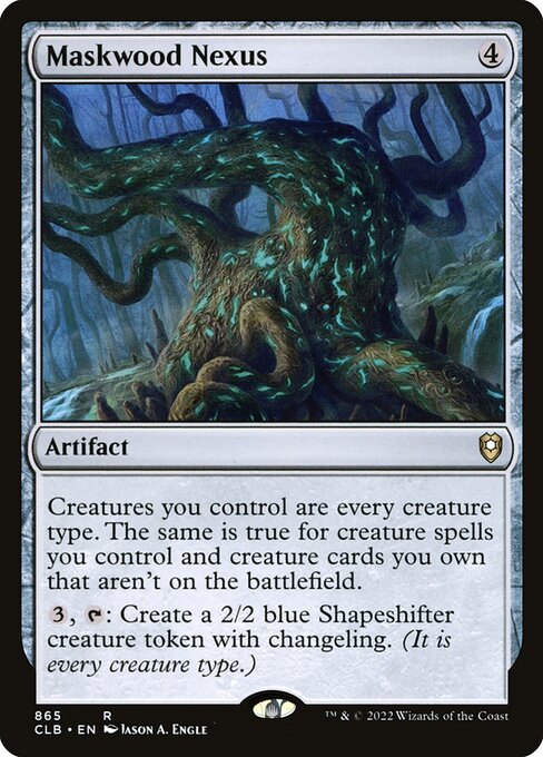 MTG Maskwood Nexus CLB 865 Commander Deck Nonfoil