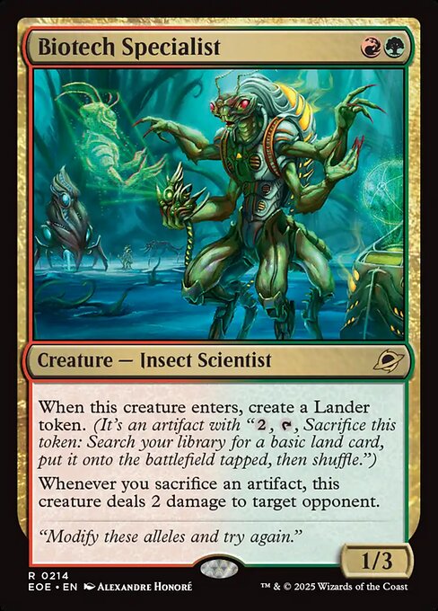 MTG Biotech Specialist EOE 214 Regular Foil