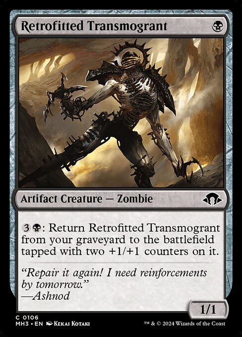 MTG Retrofitted Transmogrant MH3 106 Regular Foil