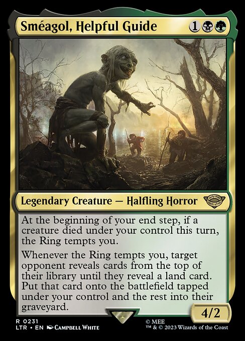 MTG Sméagol, Helpful Guide LTR 231 Regular Foil