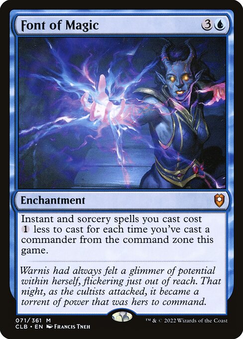MTG Font of Magic CLB 071 Regular Nonfoil