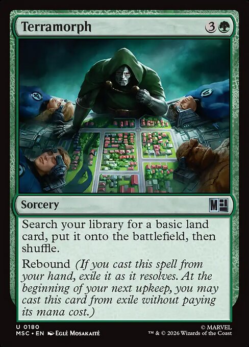 MTG Terramorph MSC 180 Regular Nonfoil