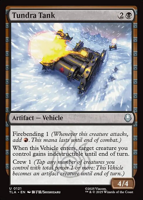 MTG Tundra Tank TLA 121 Regular Nonfoil