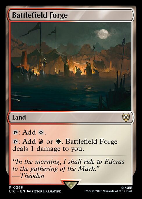 MTG Battlefield Forge LTC 296 Alternate Art Nonfoil