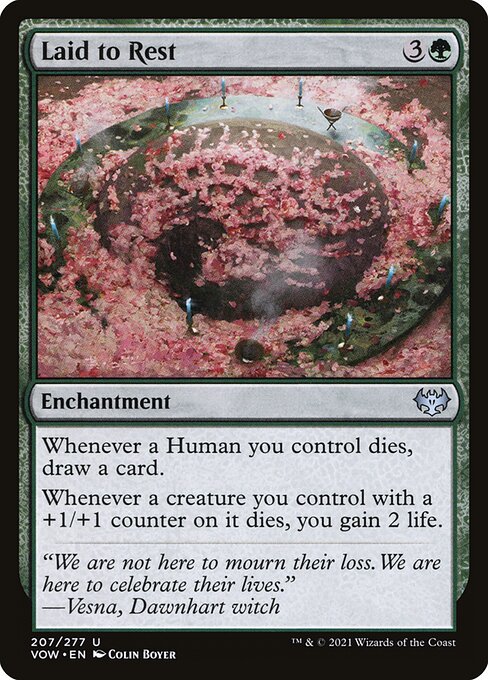 MTG Laid to Rest VOW 207 Standard Nonfoil front