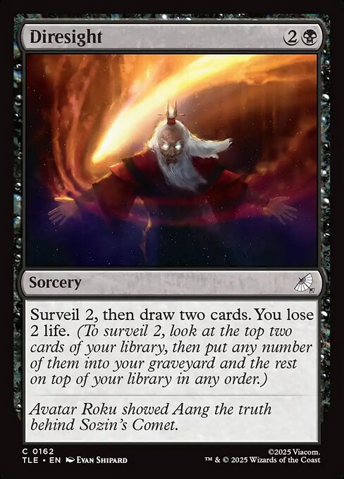 MTG Diresight [TLE 162] Nonfoil