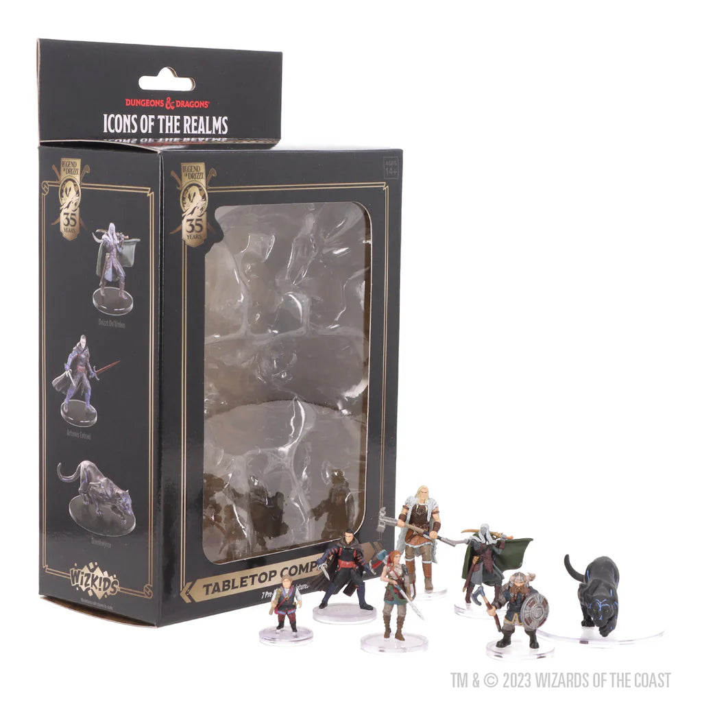 D&D The Legend of Drizzt 35th Anniversary Boxed Set Tabletop Companions